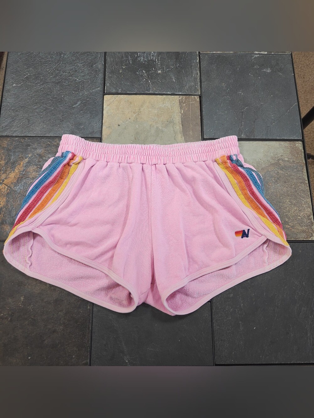 Aviator Nation Size L Pink Dolphin Shorts